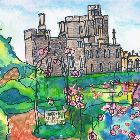 Garden in Windsor Castle